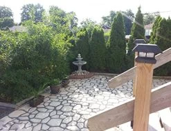 WOVTE DIY Walk Maker Concrete Stepping Stone Mold Garden Lawn Pathmate Stone Mold 12 WOVTE DIY Walk Maker Concrete Stepping Stone Mold Garden Lawn Pathmate Stone Mold -Garden Supply Store 51LS6ZucBIL