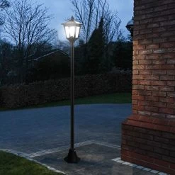67″ Solar Lamp Post Lights Outdoor, Solar Powered Vintage Street Lights For Garden, Lawn, Pathway, Driveway, Front/Back Door -Garden Supply Store 51LcvtDNOWL