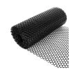Plastic Fence Barrier Garden Plant Netting Fencing Plastic Rabbit Fencing Safety Mesh Plastic Mesh Fencing Netting Barrier Fencing Roll Chicken Wire Fencing For Agricultural And Gardening (0.4m*4m=1.3ftX13.1ft, Black)
