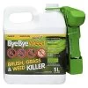 BYEBYE Weed RTU Brush, Grass & Weed Killer With 1 Touch Power Sprayer