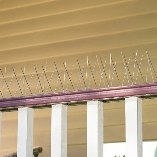 Bird Blinder Stainless Steel Bird Spikes For Pigeons And Other Small Birds – Industrial Design Contains No Plastic – (11… 3 Bird Blinder Stainless Steel Bird Spikes For Pigeons And Other Small Birds – Industrial Design Contains No Plastic – (11… - Image 3