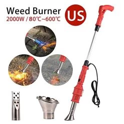 Electric Lawnmower Weeder Power Tool, Weed Burner Electric Weed Killer Thermal Weeding Stick 2000W For Garden, Patio…