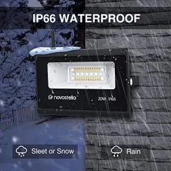 Novostella 2 Pack 20W Smart LED Flood Lights, RGBCW, 2700K-6500K, 2000LM, WiFi Outdoor Dimmable Color Changing Stage… 11 Novostella 2 Pack 20W Smart LED Flood Lights, RGBCW, 2700K-6500K, 2000LM, WiFi Outdoor Dimmable Color Changing Stage… -Garden Supply Store 51NYKl 2H5L