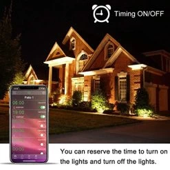 LED Flood Light Outdoor 40W 4000LM, Bluetooth Floodlight With APP Control, RGB Color Changing – Warm White -Timing… -Garden Supply Store 51NqJKmLKoL