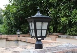 Kemeco ST4311AQ LED Cast Aluminum Solar Post Light Fixture With 3-Inch Fitter Base For Outdoor Garden Post Pole Mount 11 Kemeco ST4311AQ LED Cast Aluminum Solar Post Light Fixture With 3-Inch Fitter Base For Outdoor Garden Post Pole Mount -Garden Supply Store 51Ou0CAY0ML