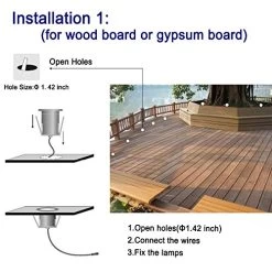 CNBRIGHTER LED In-Ground Well Light,3W CREE Chip,12V-24V DC,IP67 Waterproof Aluminum,Directional Horizontally Outdoor… 13 CNBRIGHTER LED In-Ground Well Light,3W CREE Chip,12V-24V DC,IP67 Waterproof Aluminum,Directional Horizontally Outdoor… -Garden Supply Store 51P 1hq wlL