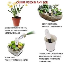 Intelligent Soil Moisture Detector 4 In 1 Plant Monitor Plant Sensor Soil Tester, Plant Monitor Soil Moisture Meter For… -Garden Supply Store 51P9dIYO3oL