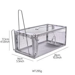 One-Door Live Animal Trap Humane Cage Trap For Rats Mouse Gopher Rodents Squirrels And Similar Sized Pests -Garden Supply Store 51PmwXuqRnL