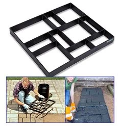 DIY Garden Paving Mold, Paving, Walkway Brick Maker Road Paving Cement Concrete Steeping Brick Stone Road Mould With 10… 10 DIY Garden Paving Mold, Paving, Walkway Brick Maker Road Paving Cement Concrete Steeping Brick Stone Road Mould With 10… -Garden Supply Store 51QZJpGTKJL