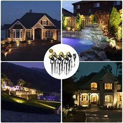 Landscape Lighting, ALOVECO LED Garden Lights 12V Low Voltage Outdoor Spotlights IP65 Waterproof With Spike Pathway… 11 Landscape Lighting, ALOVECO LED Garden Lights 12V Low Voltage Outdoor Spotlights IP65 Waterproof With Spike Pathway… -Garden Supply Store 51RMiMvBvOL