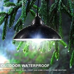 Bemexred Solar Lights Outdoor/Indoor,Remote Control Solar Powered Pendant Lights IP65 Waterproof,Auto On/Off Hanging… -Garden Supply Store 51RdxB4XT7L