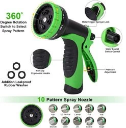 Garden Hose Expandable 50FT Water Hose- Superior Strength 3750D/ Triple-Layers Latex/ 10 Function Spray Nozzle/ Upgraded… -Garden Supply Store 51SD3Wk7CYL