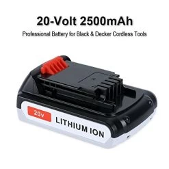 Biswaye 2 Pack 20V MAX 3.0Ah Battery Replacement For Black And Decker 20V Lithium Battery LBXR20 LBXR2020 LBXR2520… -Garden Supply Store 51SanXVoxzL