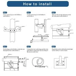 180W Solar Street Lights Outdoor Lamp, 360 LEDs 10000 Lumens With Remote Control?Light Control, Dusk To Dawn Security… -Garden Supply Store 51TU8p3IwZL