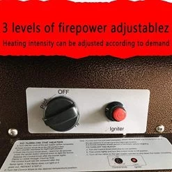 AJH Outdoor Patio Heaters, Propane Liquefied Gas Heater W/Wheels, Adjustable Garden Heat Lamp For Household Commercial -Garden Supply Store 51TVTpYB jL