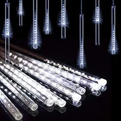 YSIM Meteor Shower Rain Lights, Ultra Bright Romantic Lights For Party, Wedding, Christmas, Etc -Garden Supply Store 51Trk xOy2L