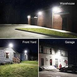Onforu 2 Pack 60W LED Flood Light With Plug, 6,500lm Super Bright Work Light, 5000K Daylight White Security Lights, IP66… -Garden Supply Store 51UQ13pIxZL