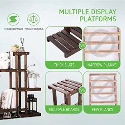 VIVOSUN Plant Stand Indoor Plant Shelf, 6 Tiers 10 Potted Wooden Flower Holder, Tiered Plant Rack For Garden, Balcony… -Garden Supply Store 51UqV2B6WmSL