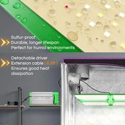 Spider Farmer SF7000 LED Grow Lights 6×6 Ft Coverage With Samsung LM301B Dimming Daisy Chain Commercial Full Spectrum… 12 Spider Farmer SF7000 LED Grow Lights 6×6 Ft Coverage With Samsung LM301B Dimming Daisy Chain Commercial Full Spectrum… -Garden Supply Store 51Vo52vkhZL