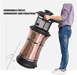 Commercial Patio Heater Large Outdoor Gas Heater, Easy To Move Wheels, Including Rain Cover -Garden Supply Store 51VsMz90wtL