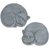 Bits And Pieces – Sleeping Cat Stepping Stones – Decorative Garden Stepping Stone – Yard Art