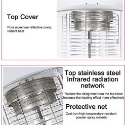 Outdoor Propane Heater Patio Heaters Propane Patio Heater Stainless Steel Floorstanding Liquid Outdoor Heater Patio… -Garden Supply Store 51WHvviP5hL