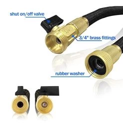 Mozing Expandable Garden Hose 75ft – Anti-Kink Flexible Water Hoses With 8 Function Nozzle And Durable Solid Brass… 9 Mozing Expandable Garden Hose 75ft – Anti-Kink Flexible Water Hoses With 8 Function Nozzle And Durable Solid Brass… -Garden Supply Store 51X9ERiu7vL