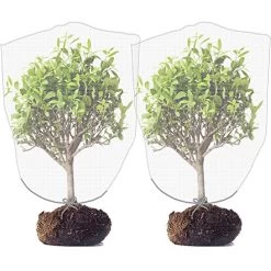 Alpurple Insect Bird Barrier Netting Mesh With Drawstring – Garden Bug Netting Plant Cover For Protect Plant Fruits…