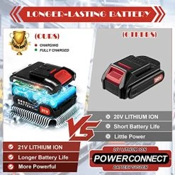 Weed Trimmer, Suncanri Weed Eater Weed Wacker 21V Battery Powered, Cordless String Trimmer Brush Cutter, Lightweight Electric Edger Lawn Tool For Lawn Garden Pruning And Trimming 11 Weed Trimmer, Suncanri Weed Eater Weed Wacker 21V Battery Powered, Cordless String Trimmer Brush Cutter, Lightweight Electric Edger Lawn Tool For Lawn Garden Pruning And Trimming -Garden Supply Store 51XWvCGJfL