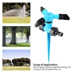 Kadaon Garden Sprinkler, 360° Rotating Lawn Sprinkler With Up To 3,000 Sq. Ft Coverage – Adjustable, Weighted Gardening… 12 Kadaon Garden Sprinkler, 360° Rotating Lawn Sprinkler With Up To 3,000 Sq. Ft Coverage – Adjustable, Weighted Gardening… -Garden Supply Store 51YQrkuYVqL