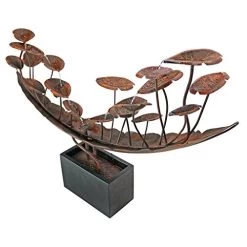 Water Fountain – Copper Botanical Garden Decor Fountain – Outdoor Water Feature -Garden Supply Store 51Ycq7vrEtL