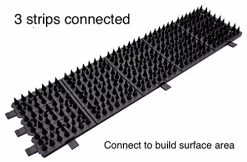 Critter Pricker Raccoon Deterrent Proven Humane Dog Cat Garden Wall Defender And Pest Control 10 Connectable Spikes On… 9 Critter Pricker Raccoon Deterrent Proven Humane Dog Cat Garden Wall Defender And Pest Control 10 Connectable Spikes On… -Garden Supply Store 51ZyEwZwdAL