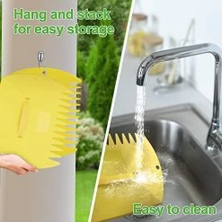 GardenHOME Leaf Scoop /Leaf Hand Rake Garden And Yard Large Sized Multi-use For Leaves,Lawn And Trash Pick-Up (1 Pair… 13 GardenHOME Leaf Scoop /Leaf Hand Rake Garden And Yard Large Sized Multi-use For Leaves,Lawn And Trash Pick-Up (1 Pair… -Garden Supply Store 51aNa0cvd7L
