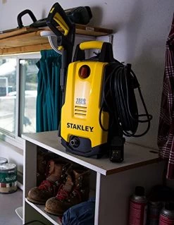 Stanley SHP1600 1600 Psi Electric Pressure Washer With Vari-Spray Nozzle, Wand, Spray Gun, 20′ Hose & Detergent Bottle… 9 Stanley SHP1600 1600 Psi Electric Pressure Washer With Vari-Spray Nozzle, Wand, Spray Gun, 20′ Hose & Detergent Bottle… -Garden Supply Store 51ax2BnI8kHL