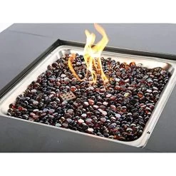Onlyfire Reflective Fire Glass Drops For Natural Or Propane Fire Pit, Fireplace, Or Gas Log Sets, 10-Pound, 1/2-Inch… -Garden Supply Store 51bMbxhIPIL
