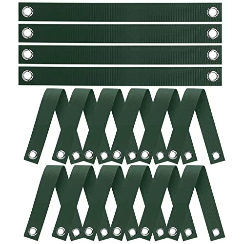 Gabrella 16pcs Tree Straps, Nylon Tree Straightening Ties Reinforced Straps, Strong Rope For Plant Fix, Suitable For Young Tree, Newky Planted Saplings And Hurricane Protection, 16 Inch 1 Gabrella 16pcs Tree Straps, Nylon Tree Straightening Ties Reinforced Straps, Strong Rope For Plant Fix, Suitable For Young Tree, Newky Planted Saplings And Hurricane Protection, 16 Inch