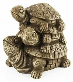 Turtles Statue Stack Home And Garden Statues Gardener Statuary Decor Cast Stone Tortoise Sculpture -Garden Supply Store 51bx2B3nInSL
