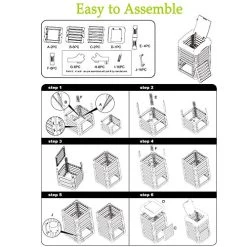 Solution4Patio Outdoor Composting Bin, 89-Gallon (336L), Bac De Compostage Exterieur, Eco-Master Polypropylene Composter… 11 Solution4Patio Outdoor Composting Bin, 89-Gallon (336L), Bac De Compostage Exterieur, Eco-Master Polypropylene Composter… -Garden Supply Store 51c xq5S1wL