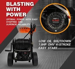 X-BULL Gas Pressure Washer Kit 6.5HP 210cc Washer Pressure System With Power Spray Gun,65ft Flex Hose And 5 Nozzles,OHV… -Garden Supply Store 51c5LdS5SFL