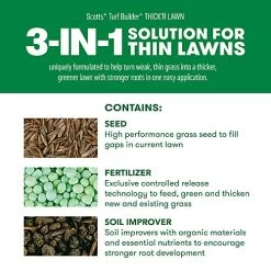 Scotts 30158 Turf Builder Thick’R Lawn Sun And Shade, 40 LB -Garden Supply Store 51cE1OY9CIL