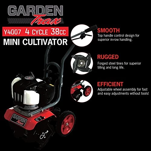 GardenTrax 4 Cycle Mini Cultivator 2 GardenTrax 4 Cycle Mini Cultivator - Image 2