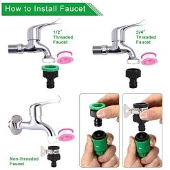 Bluecookies 140 In 1 Irrigation System Kit 82FT, DIY Patio Plant Drip Irrigation Watering Kit, Garden Underground… -Garden Supply Store 51cila2 C9L