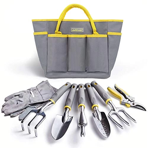 Jardineer Garden Tools Set, 8 PCS Gardening Tools Kit With Garden Tools And Garden Gloves, Perfect Home Garden Tools For… 1 Jardineer Garden Tools Set, 8 PCS Gardening Tools Kit With Garden Tools And Garden Gloves, Perfect Home Garden Tools For…