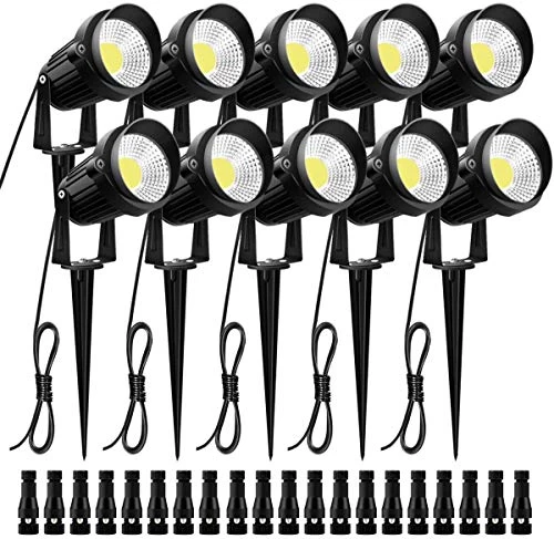 ZUCKEO 10W Landscape Lighting 5500K Daywhite 12V 24V Low Voltage LED Landscape Lighting IP66 Waterproof Landscaping… 1 ZUCKEO 10W Landscape Lighting 5500K Daywhite 12V 24V Low Voltage LED Landscape Lighting IP66 Waterproof Landscaping…