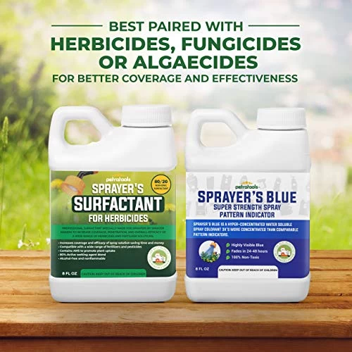 Sprayer’s Surfactant For Herbicides – NonIonic Surfactant For Weed Killer, Foliar, Unwanted Grass, Herbicide – Spreader Sticker – Surfactant Wetting Agent, PetraTools (8 Oz) 2 Sprayer’s Surfactant For Herbicides – NonIonic Surfactant For Weed Killer, Foliar, Unwanted Grass, Herbicide – Spreader Sticker – Surfactant Wetting Agent, PetraTools (8 Oz) - Image 2