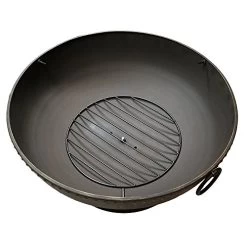 Sunnydaze Large Outdoor Fire Pit Bowl – 30-Inch Round Wood-Burning Patio & Backyard Fire Pit For Outside With Spark… -Garden Supply Store 51ed 1b57ML