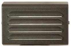 Moonrays 95751 Low Voltage Metal Deck/Post/Stair Light Fixture With 10-Watt Bulb