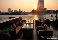 Outland Living Series 403-Espresso Brown Fire Table, Espresso Brown/50,000 BTU -Garden Supply Store 51hx2yD7GXL