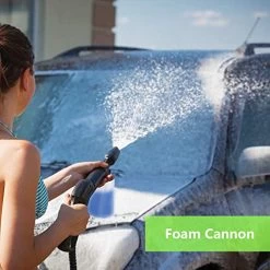 WHOLESUN 3000PSI Electric Pressure Washer 2.4GPM Power Washer 1600W High Pressure Cleaner Machine With 4 Nozzles Foam… -Garden Supply Store 51i36V NswL