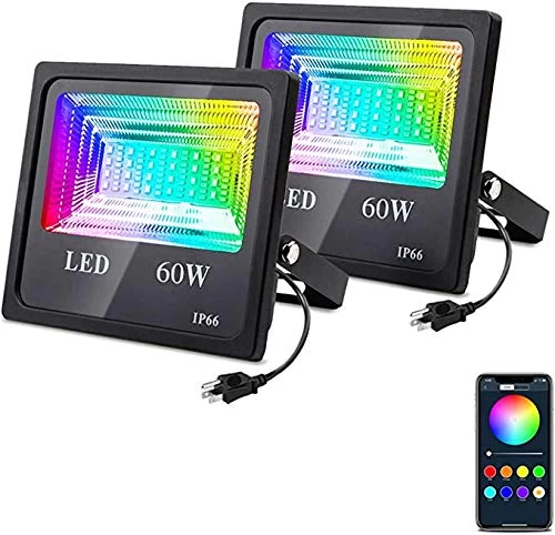 RGB LED Flood Light Color Changing Exterior Light Dimmable Outdoor Lamp,Bluetooth Mesh And APP Control LED Floodlight… 1 RGB LED Flood Light Color Changing Exterior Light Dimmable Outdoor Lamp,Bluetooth Mesh And APP Control LED Floodlight…